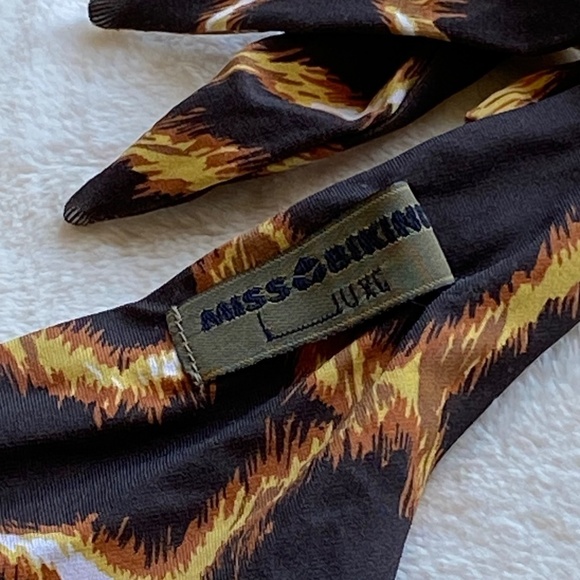 New! Miss Bikini animal giraffe print bikini bottom 14940 - Picture 3 of 7